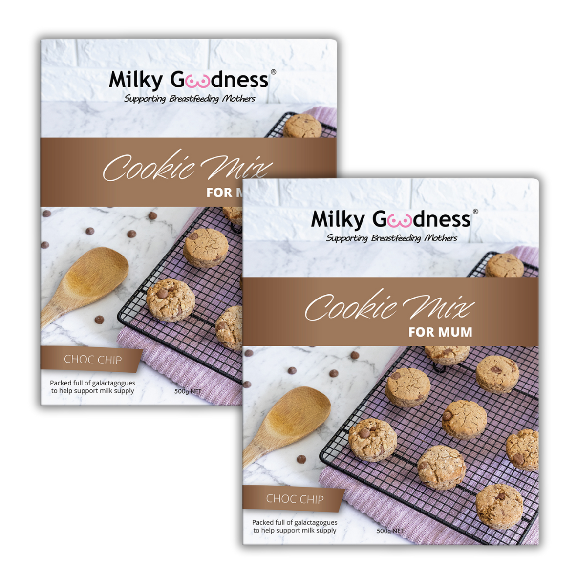 2 Boxes of DIY Packet Mix (2 x Choc Chip)