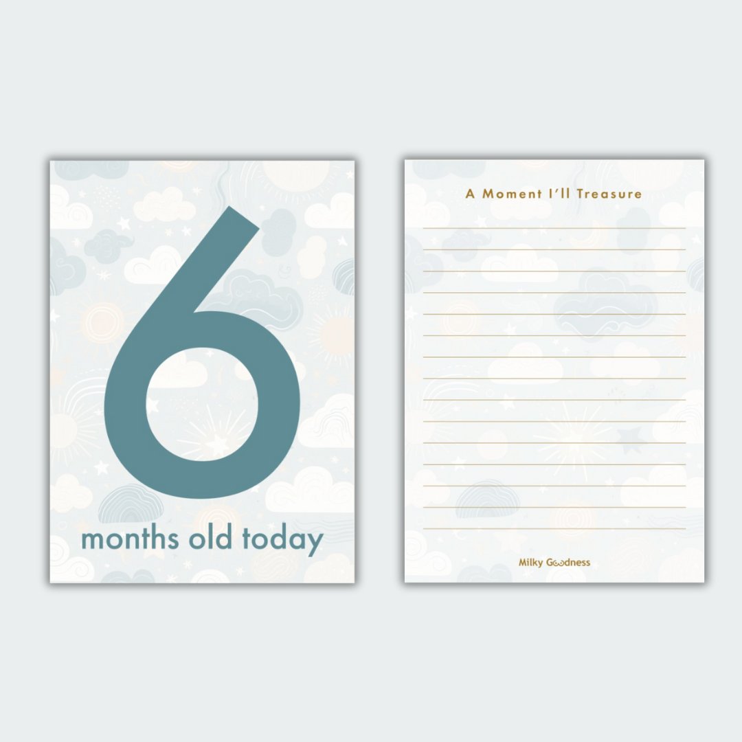 Boy Themed Milestone Cards