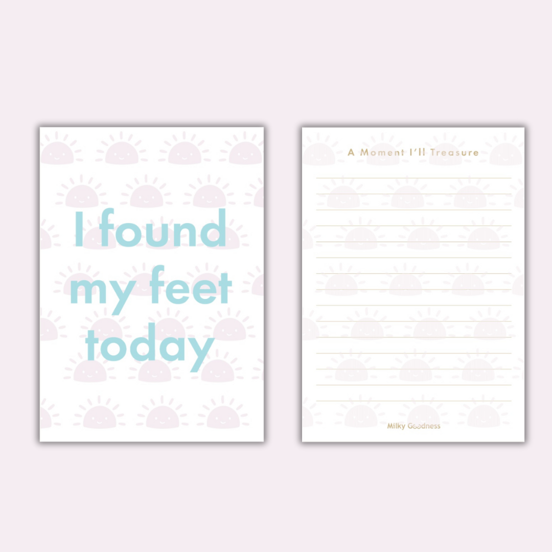 Girl Themed Milestone Cards