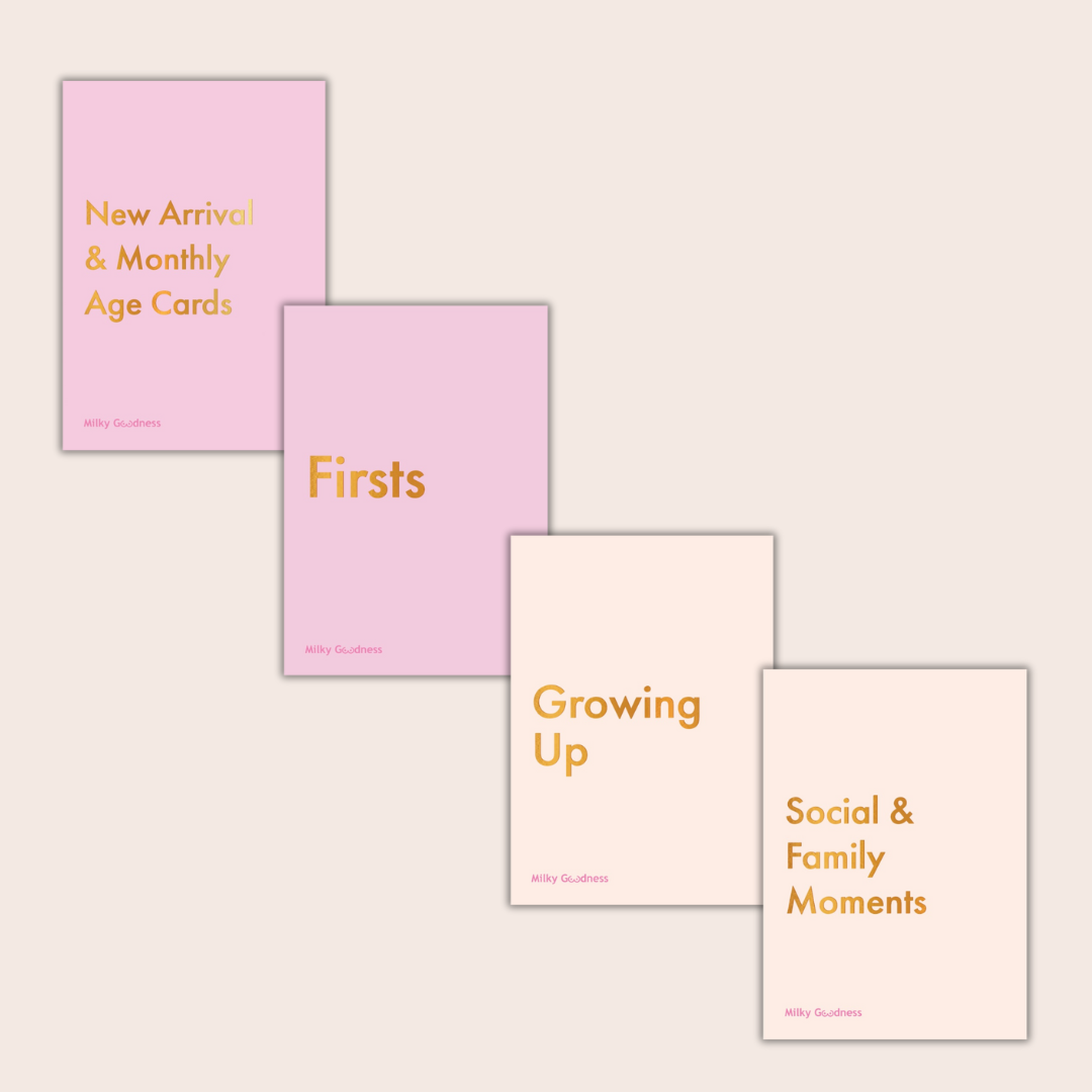 Girl Themed Milestone Cards