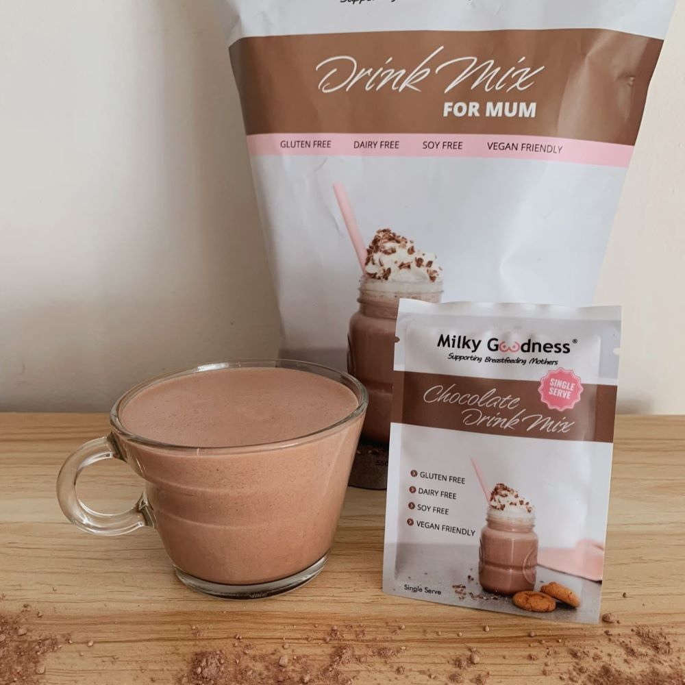SINGLE SERVE Lactation Chocolate Drink Mix