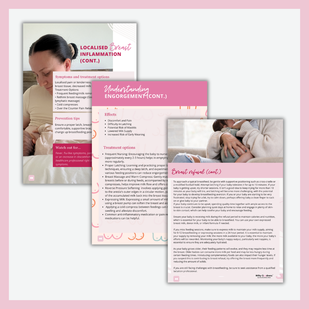Breastfeeding eBook - Navigating your breastfeeding journey - Understanding and overcoming common breastfeeding challenges