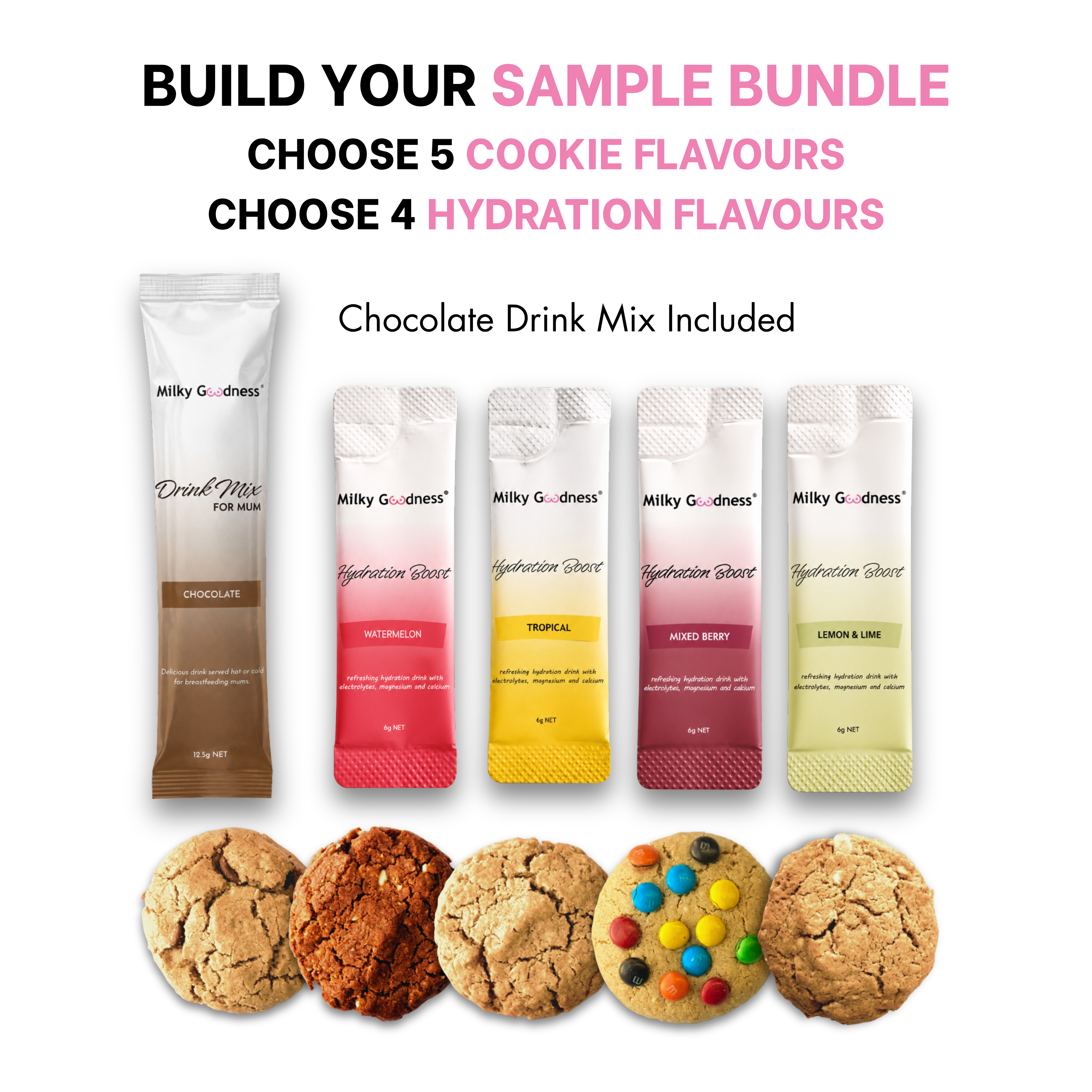 Lactation & Hydration | Sample Bundle Plus
