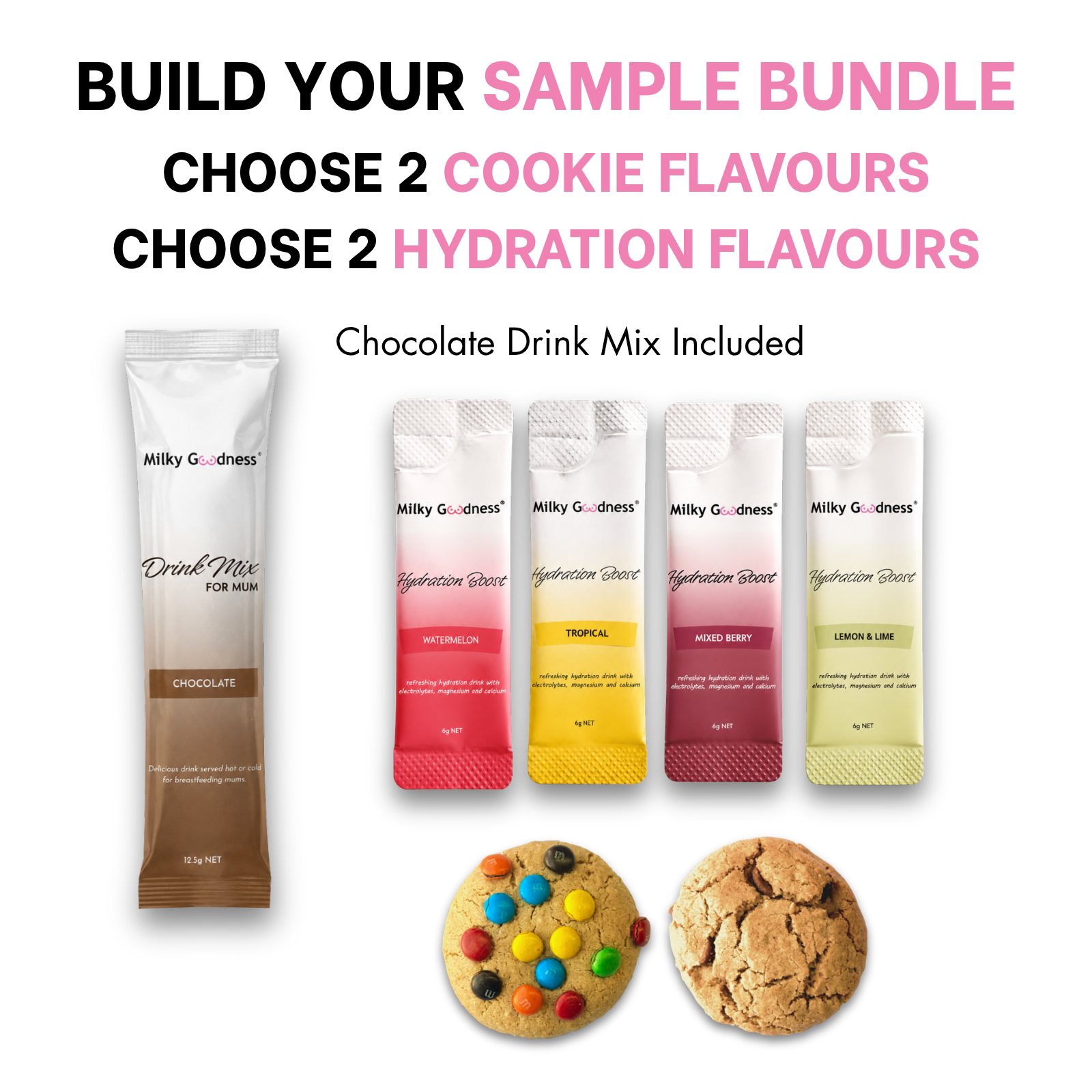 Lactation & Hydration | Sample Bundle Small