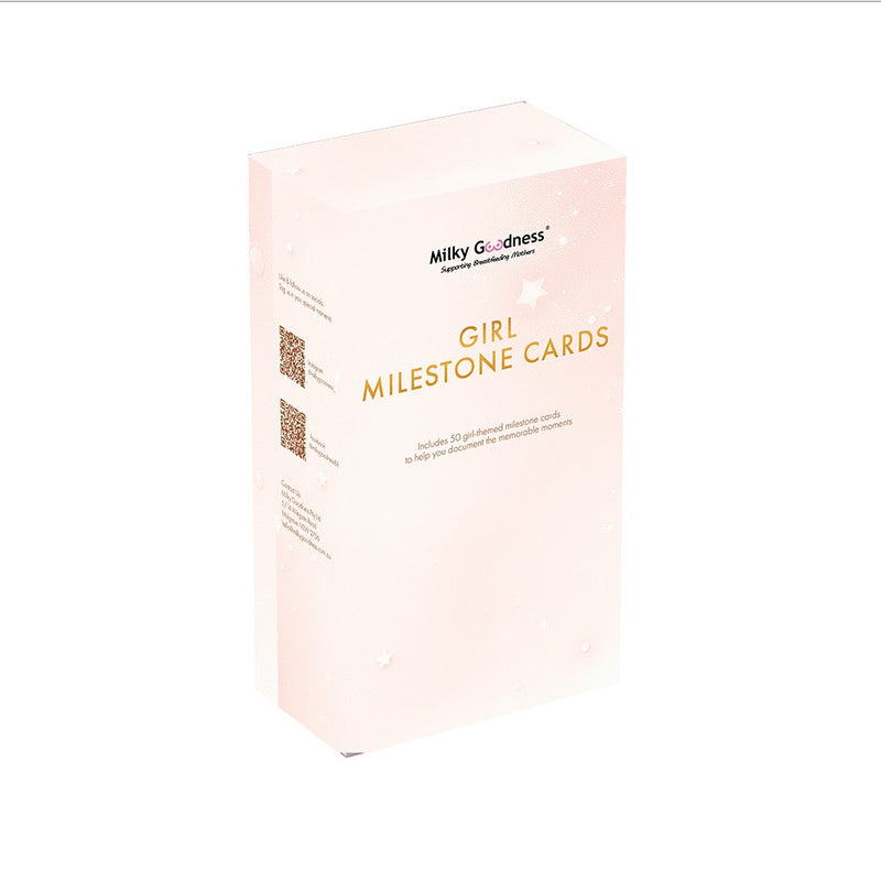 Girl Themed Milestone Cards