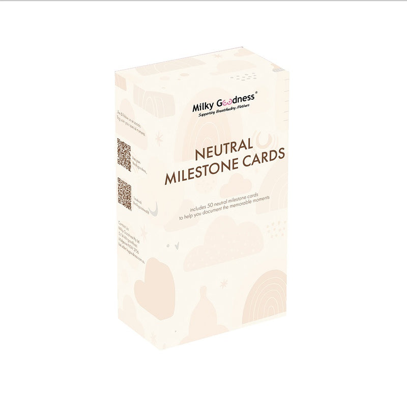 Neutral Themed Milestone Cards